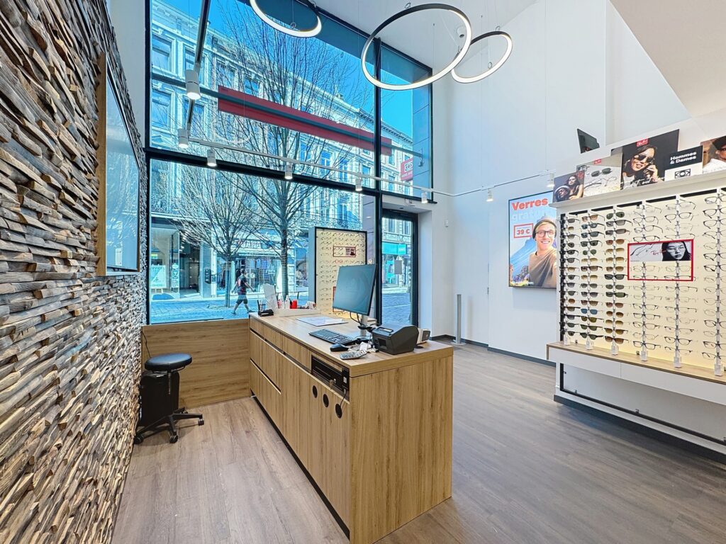 VERVIERS - immeuble commercial contemporain, déjà loué